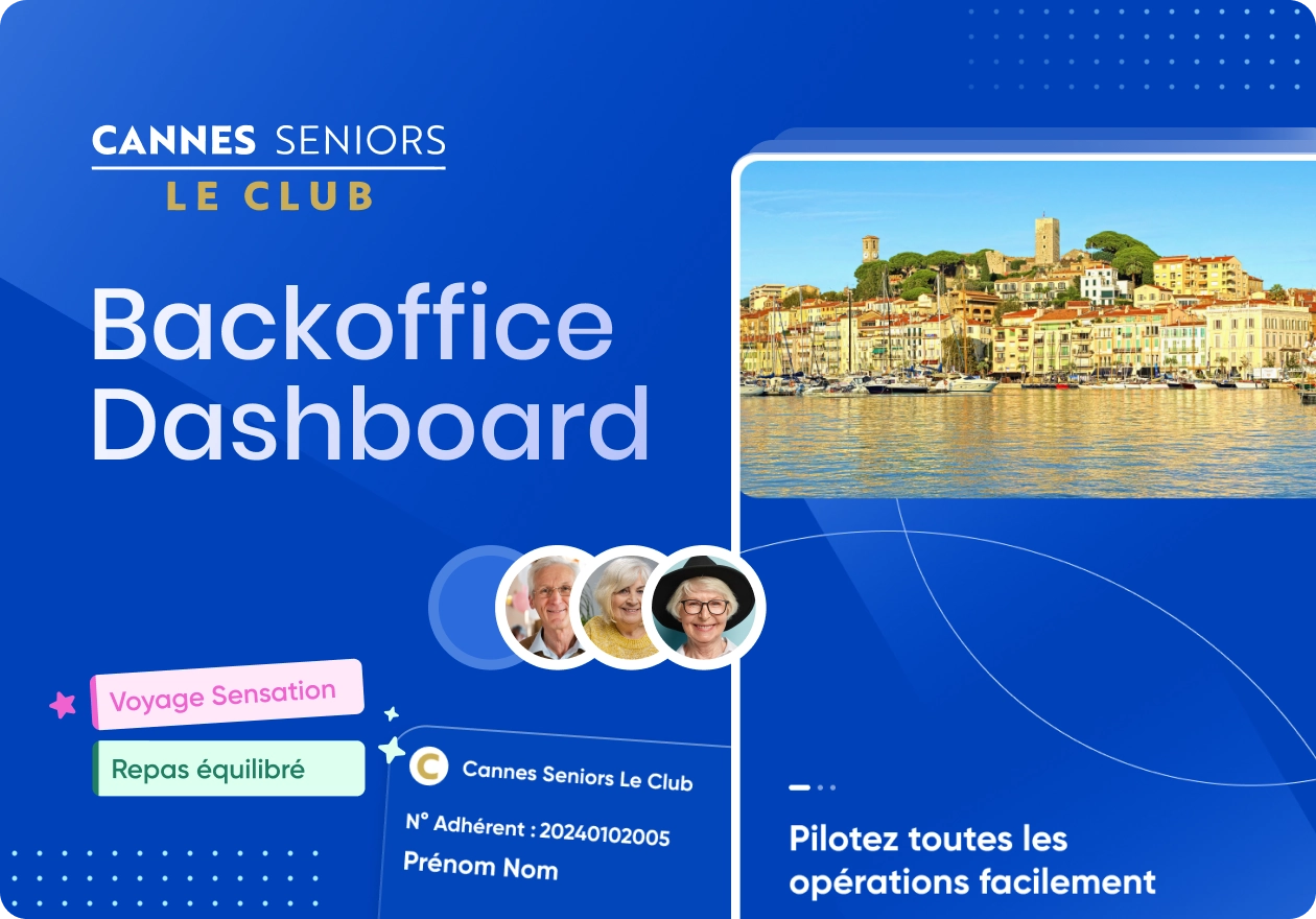 Cannes Club — Back-office SaaS